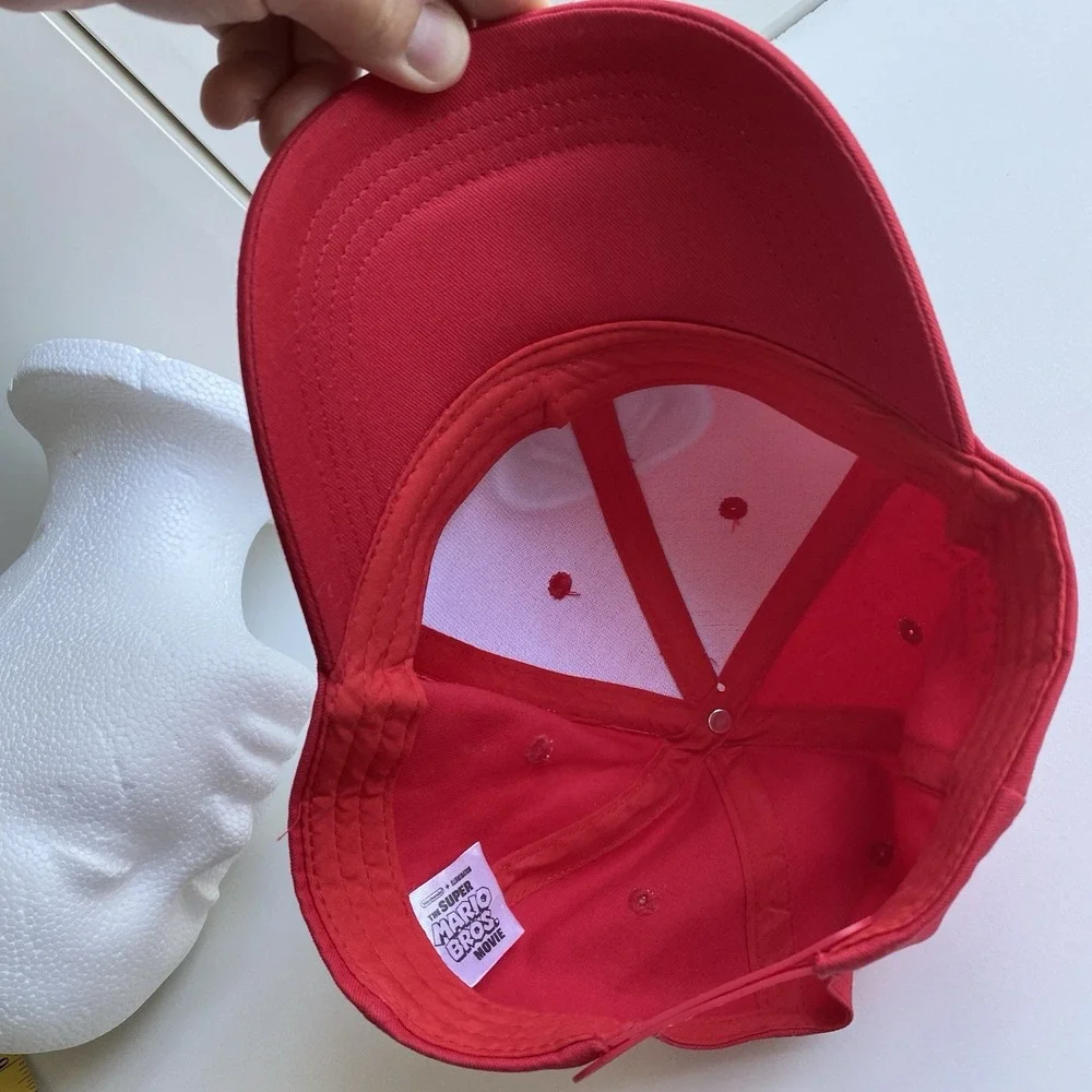 THE SUPER MARIO BROS. MOVIE-SNAP-BACK HAT-MOVIE THEATER‎ PROMO-MARIO